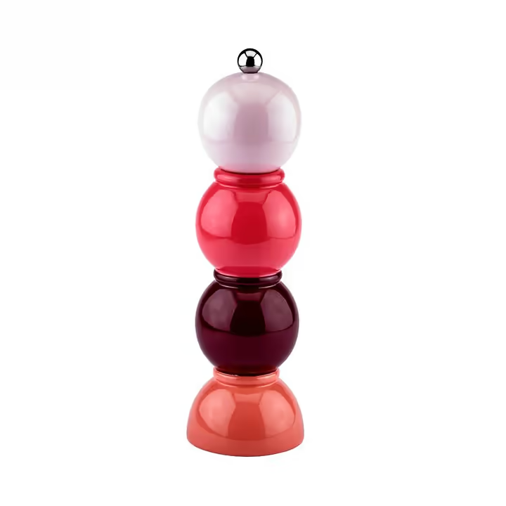 Addison Ross Bobbin Salt & Pepper Grinder - Pink Multi