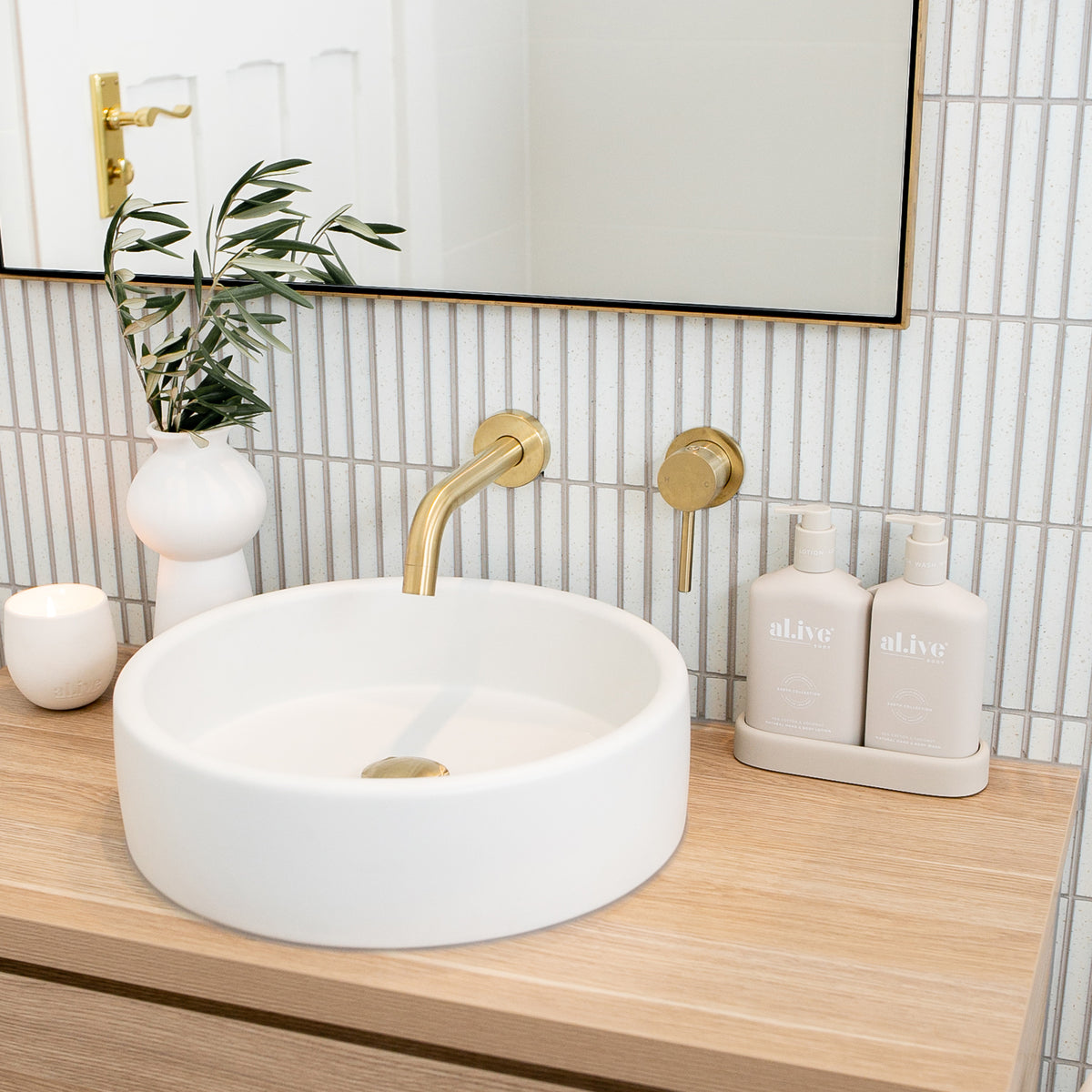 Alive Body Wash & Lotion Duo - Sea Cotton & Coconut