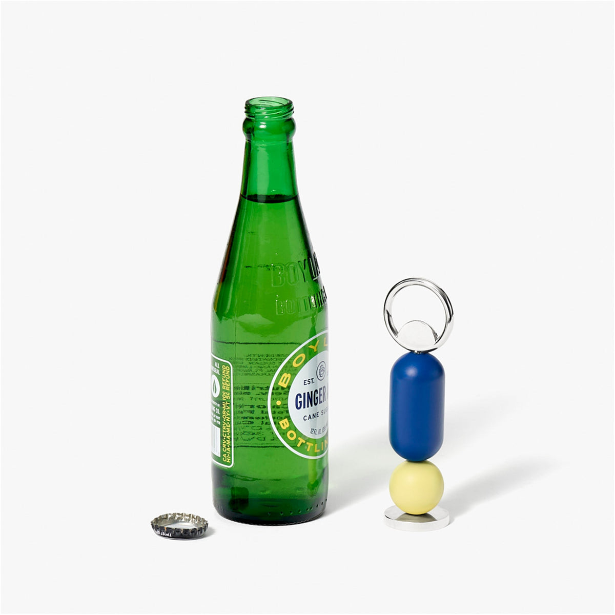 Areaware Abaco Bottle Opener - Blue Yellow