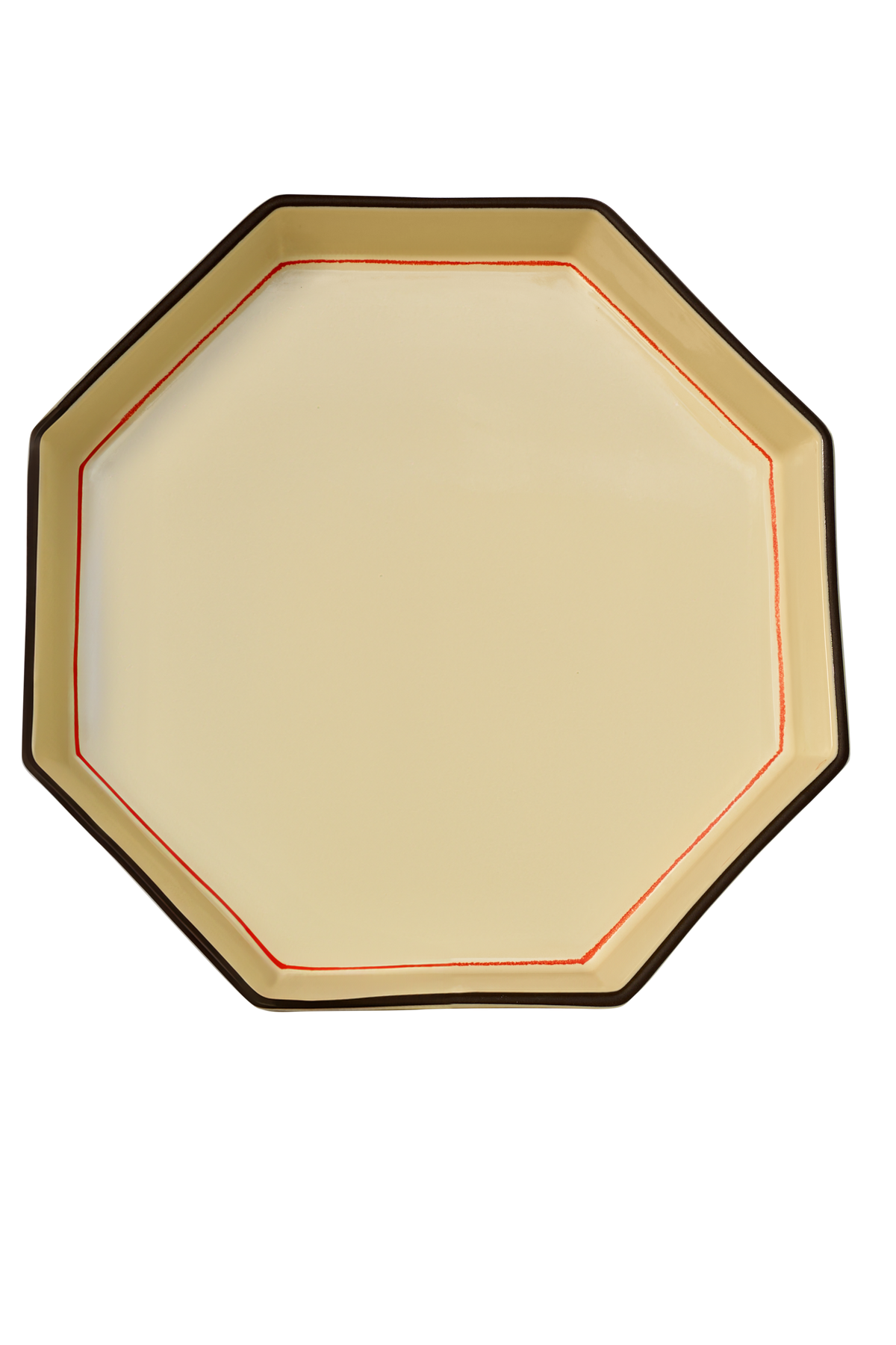 Black Blaze Gem Bowl - Ivory