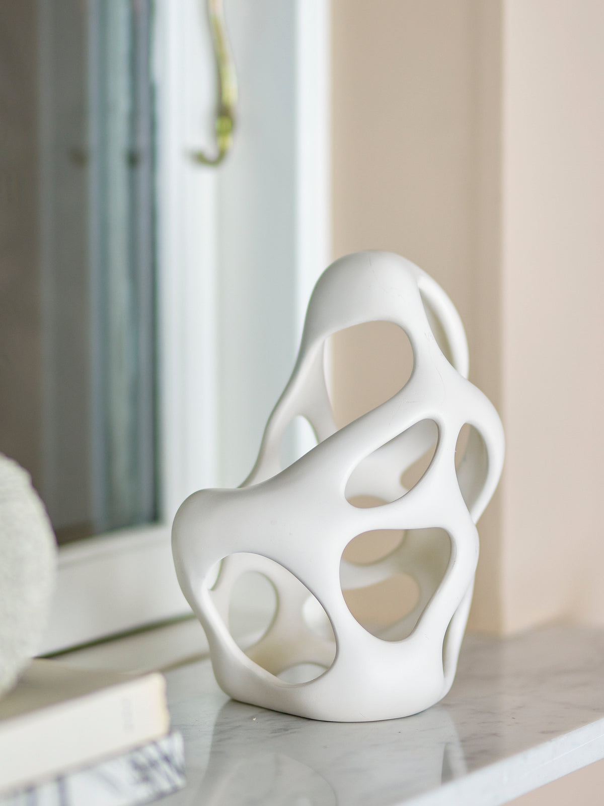 Bloomingville Chanet White Deco