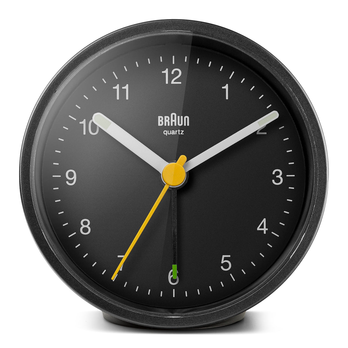 Braun BC12B Classic Analogue Alarm Clock - Black