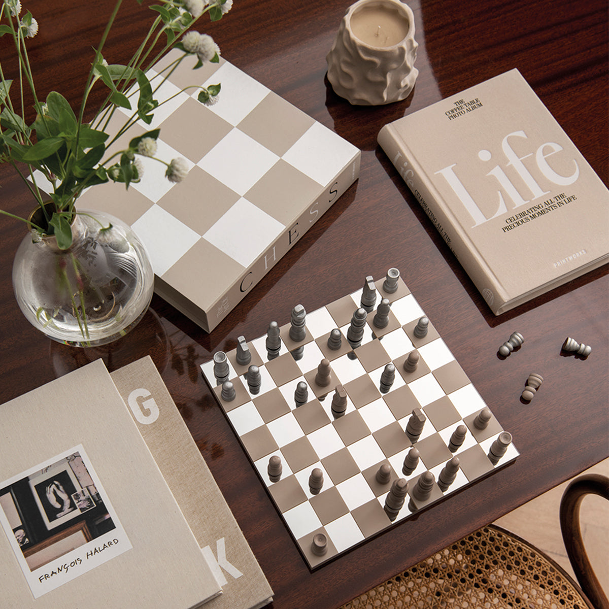 PRINTWORKS Classic Games Art of Chess Mirror