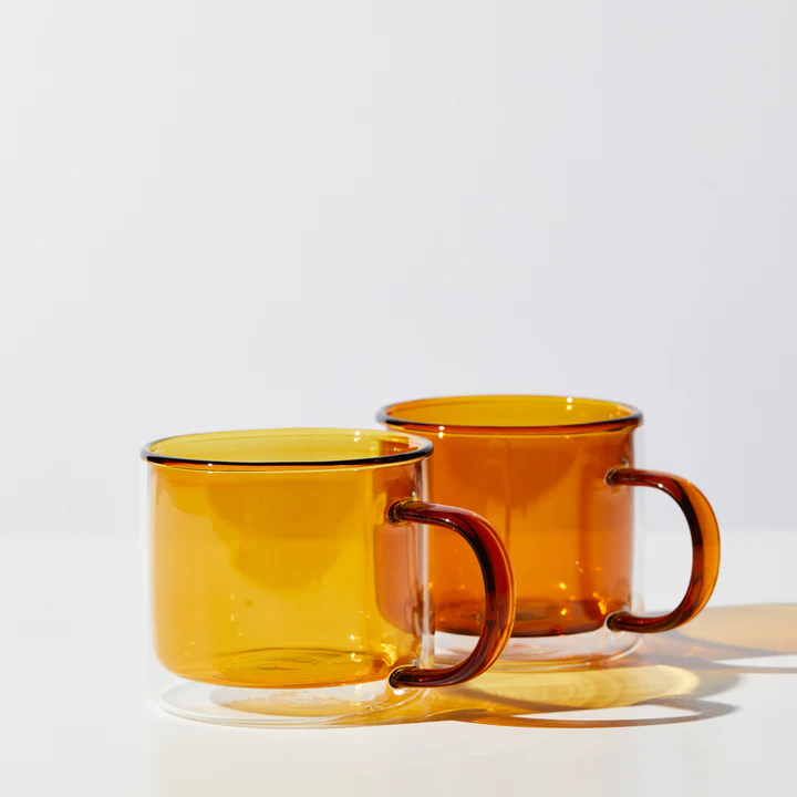 House of Nunu Double Trouble Cup Set - Amber