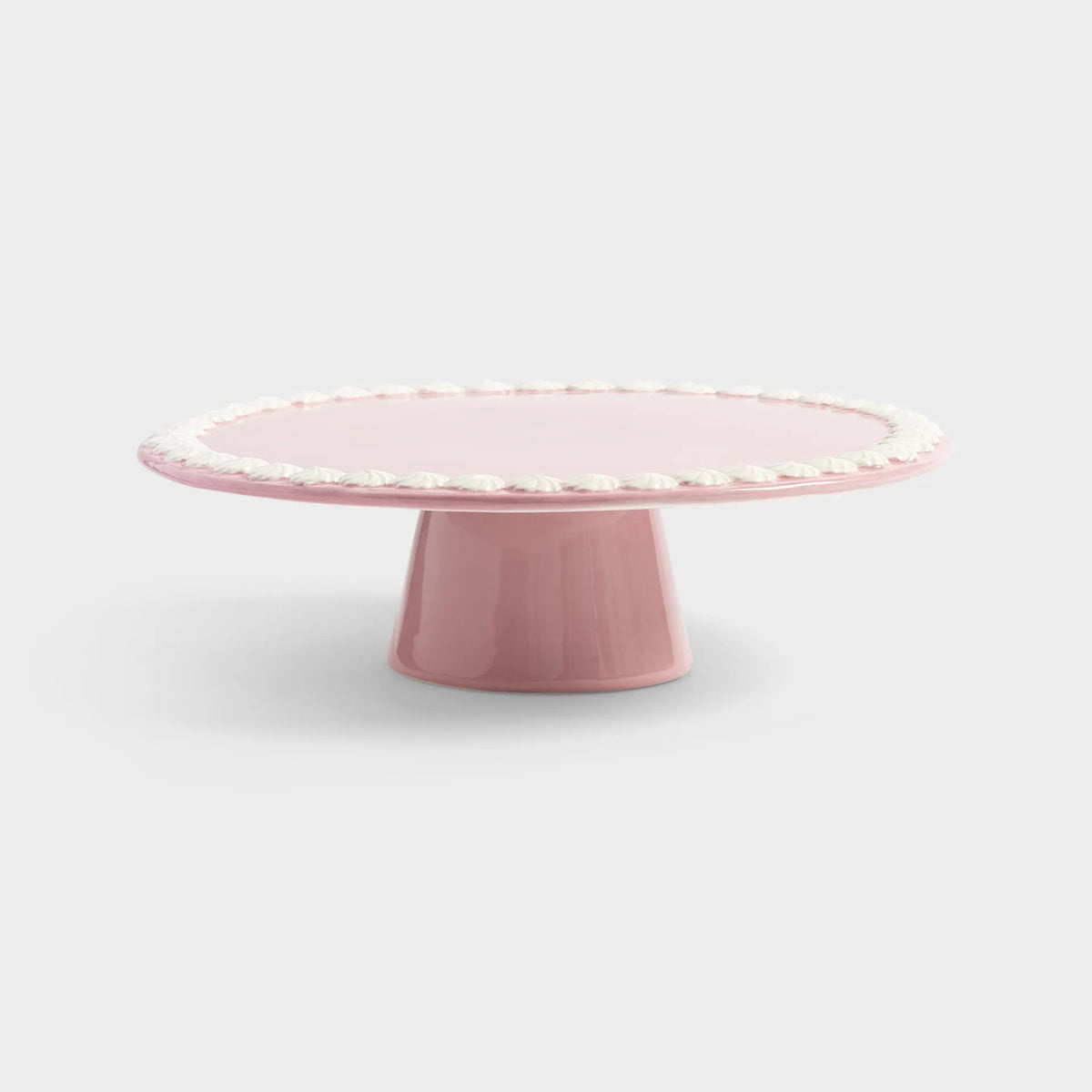 &Klevering Whip Cake Platter - Pink