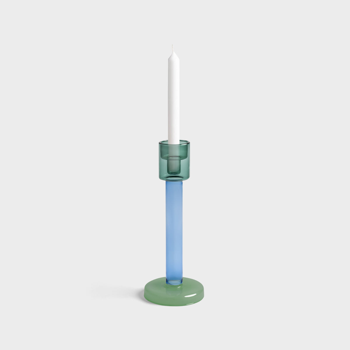 &Klevering Bole Candle Holder - Green / Jade