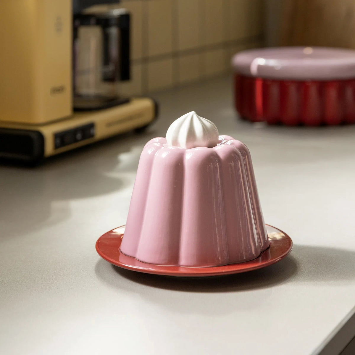 &Klevering Cloche Pudding - Pink