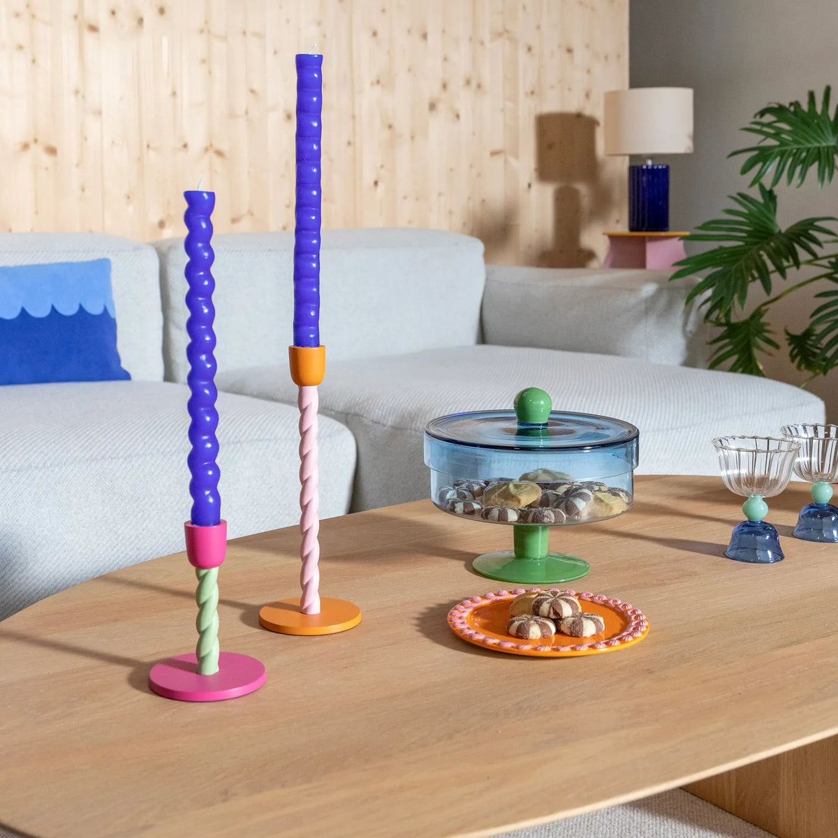 &Klevering Duo Jar - Blue