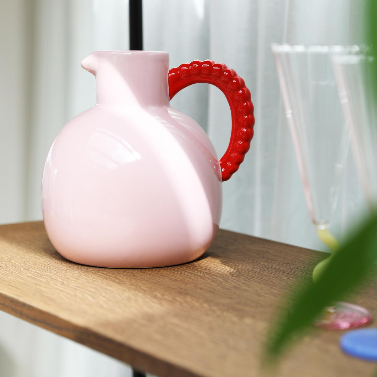 &Klevering Perle Jug - Pink