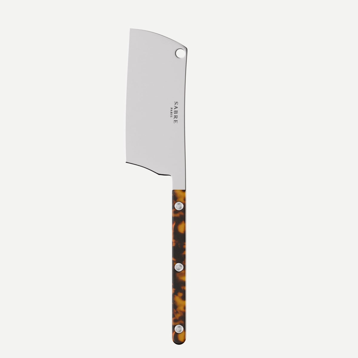 Sabre Paris Bistrot Cheese Cleaver - Faux Tortoise