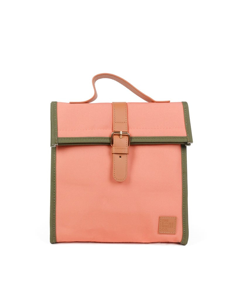 The Somewhere Co Lunch Satchel - Peachy Keen