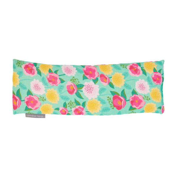 Annabelle Trends Linen Heat Pillow – Camellias Mint