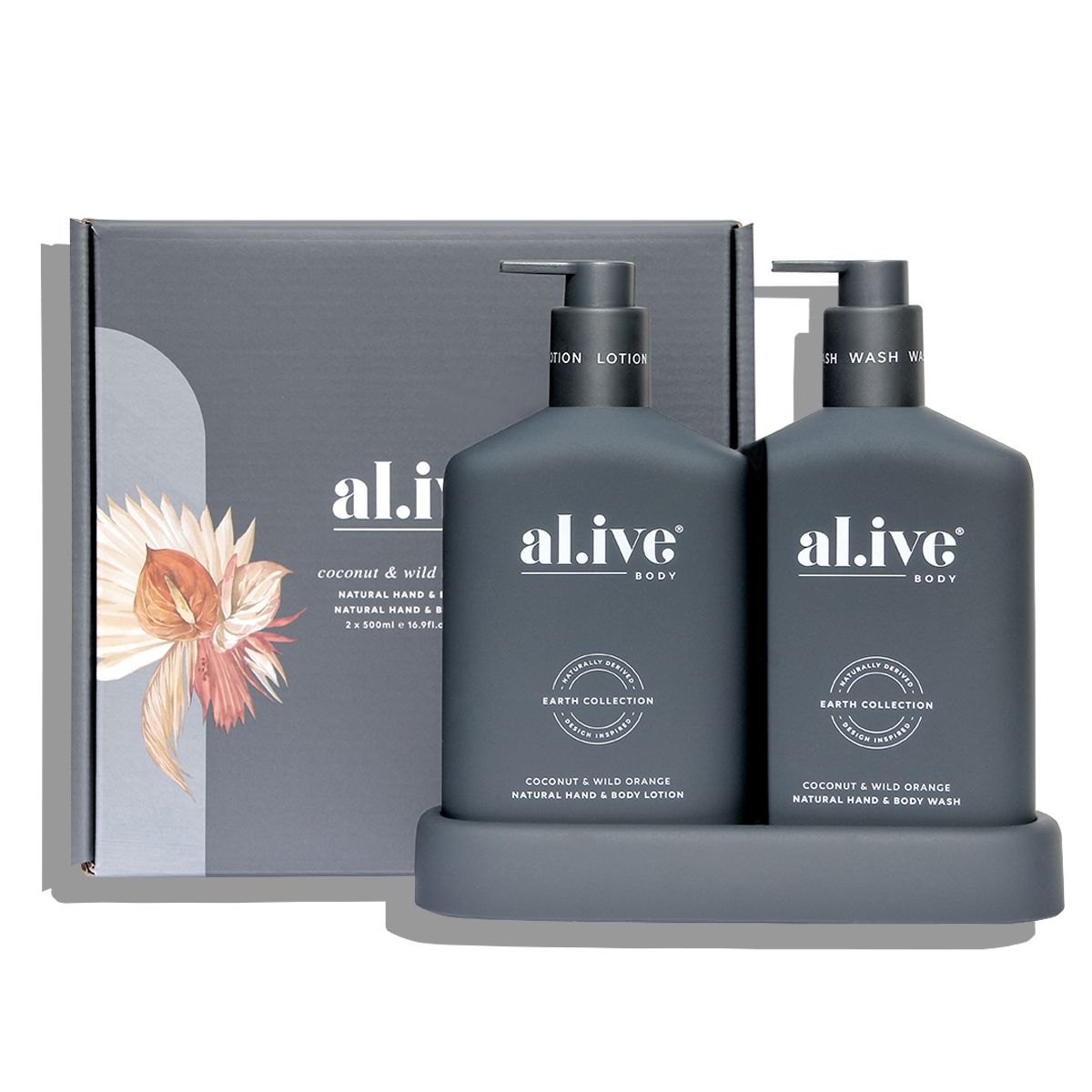 Alive Body Wash & Lotion Duo - Coconut & Wild Orange