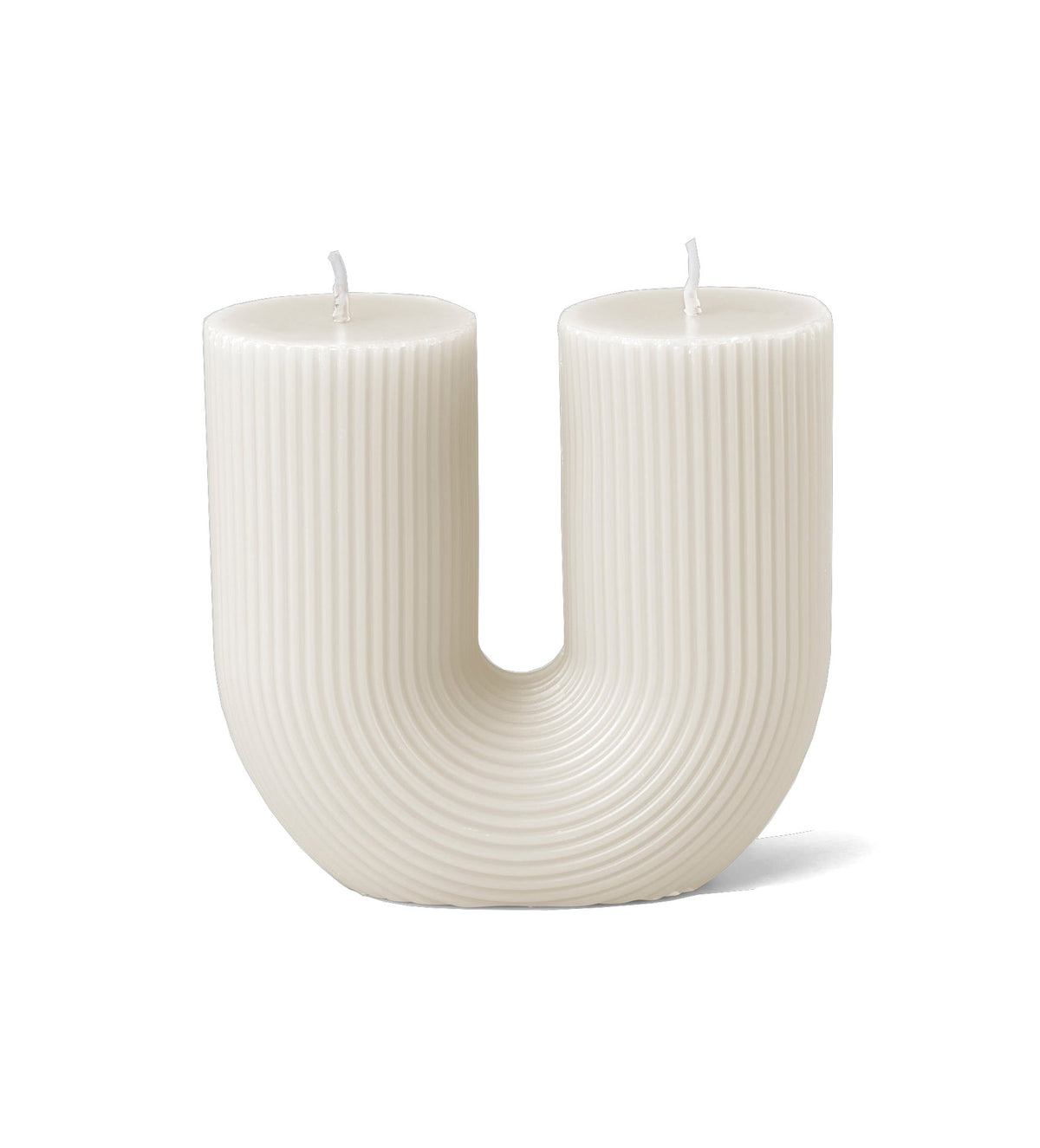 Black Blaze Curl Curl Candle - White