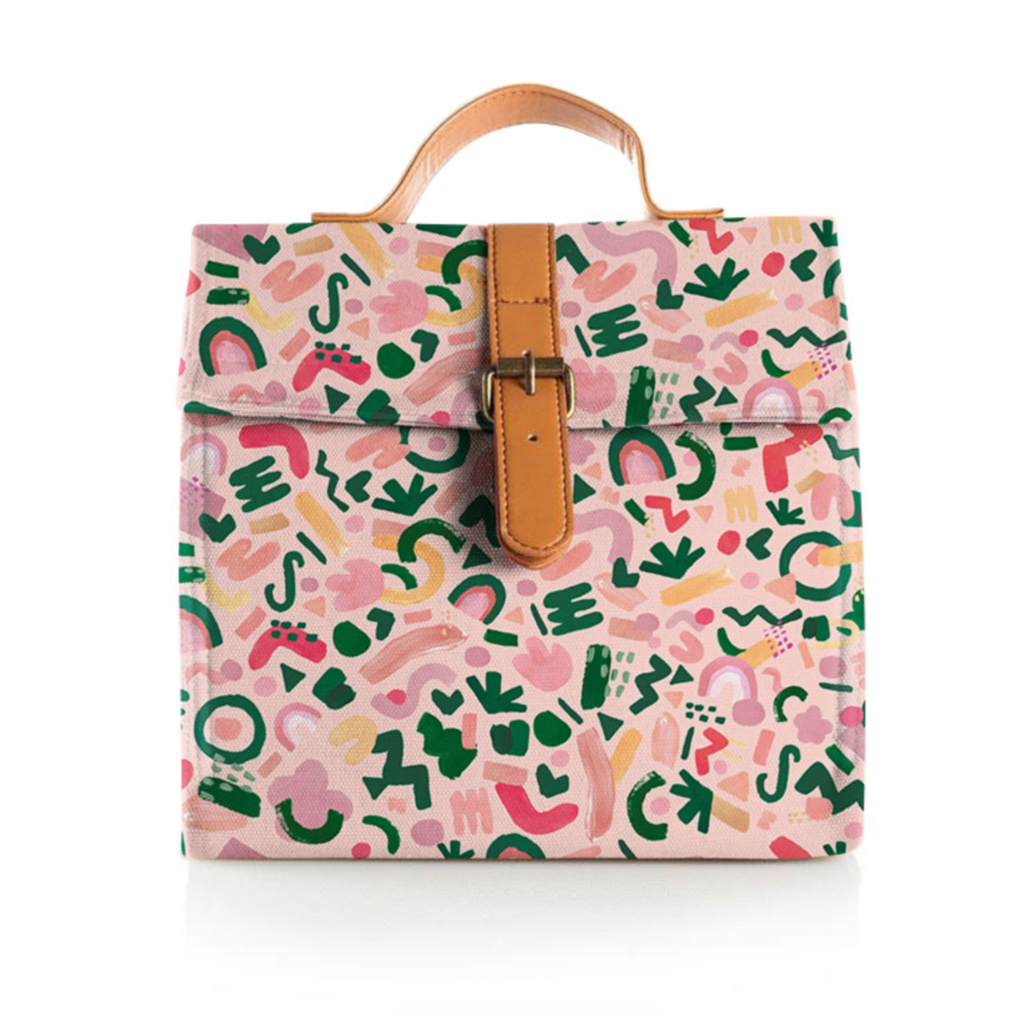 The Somewhere Co Champagne Allsorts Lunch Satchel