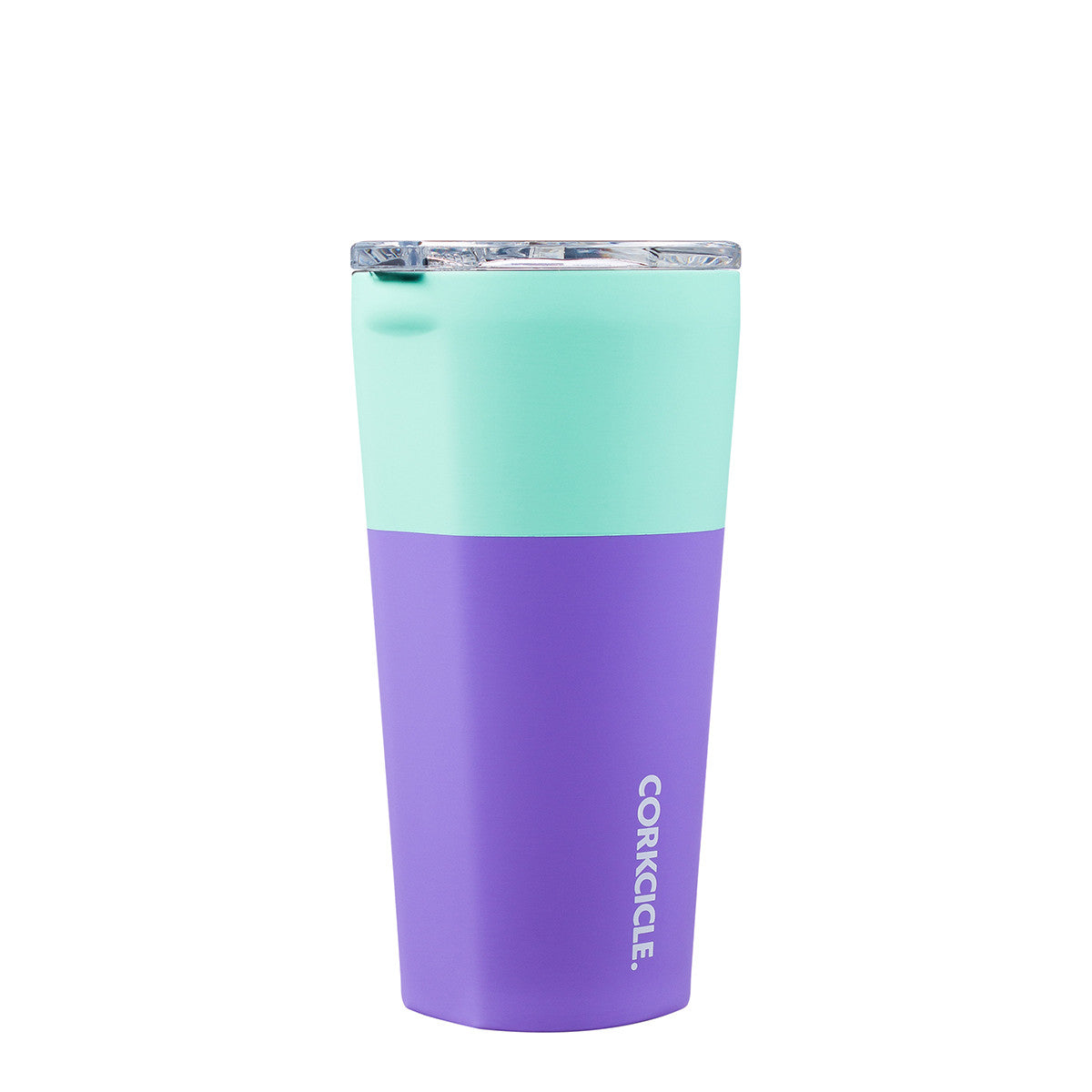 Corkcicle Colour Block Tumbler 475ml - Mint Berry Insulated Stainless Steel Cup
