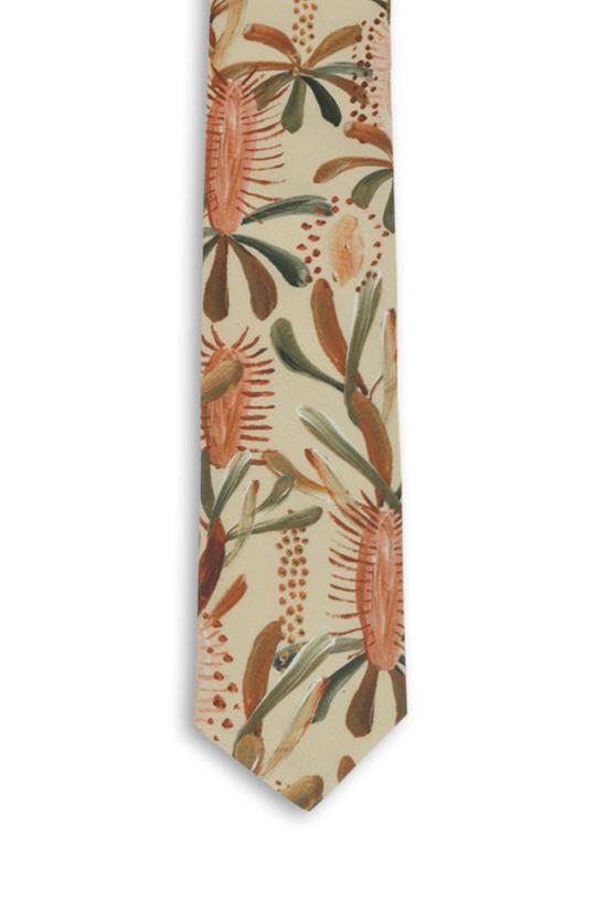 PEGGY AND FINN Cotton Tie - Grass Tree Nude