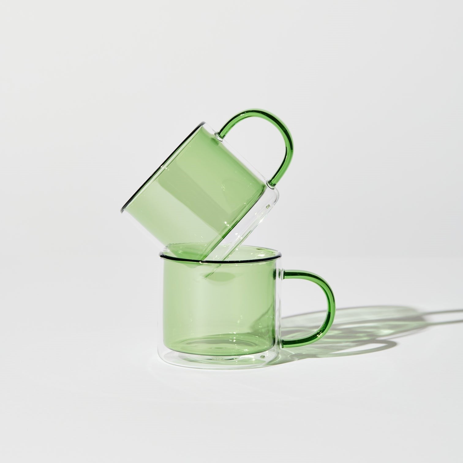 HOUSE OF NUNU DOUBLE TROUBLE CUP SET IN GREEN