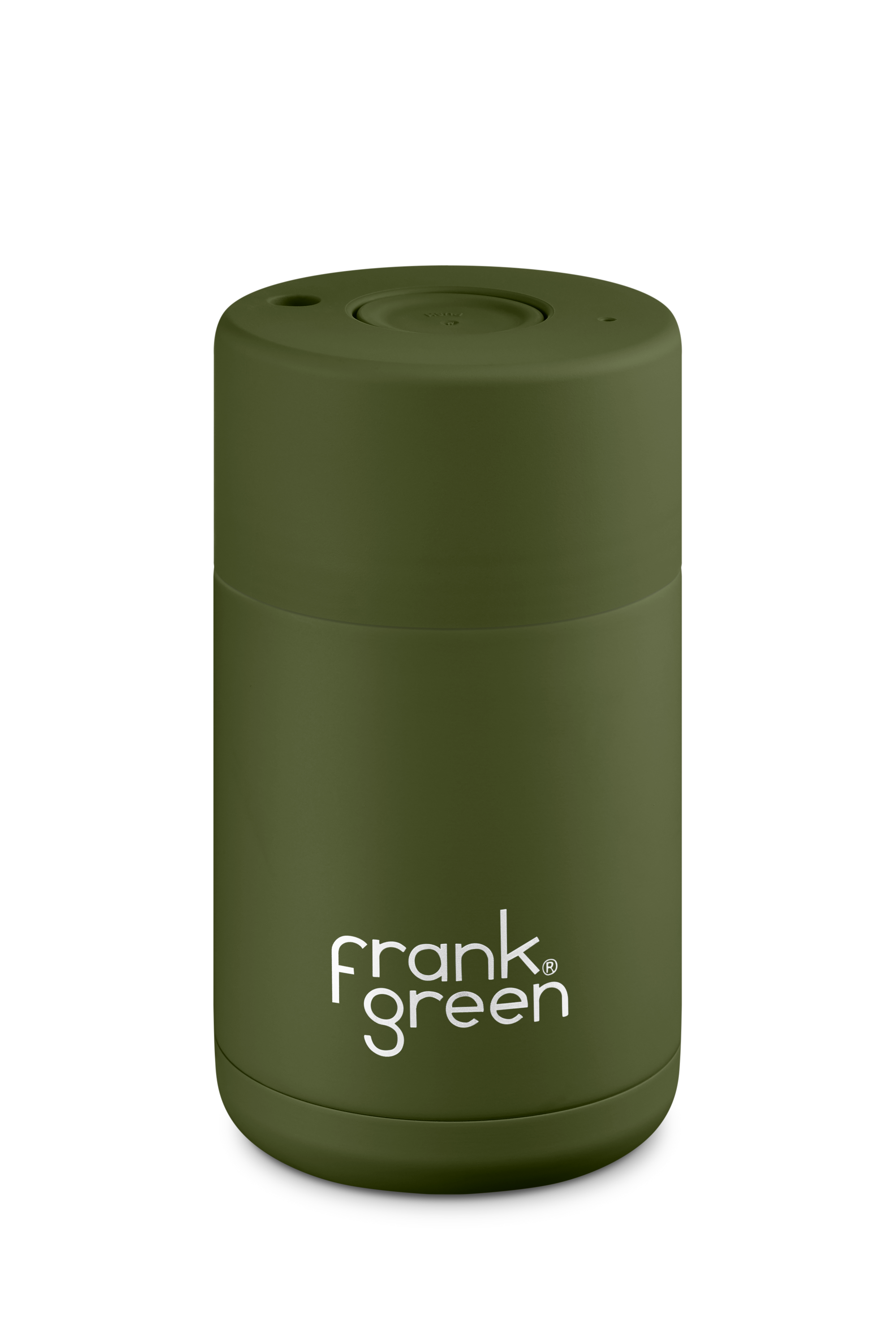FRANK GREEN Ceramic Reusable Cup 10oz (295ml) - Khaki
