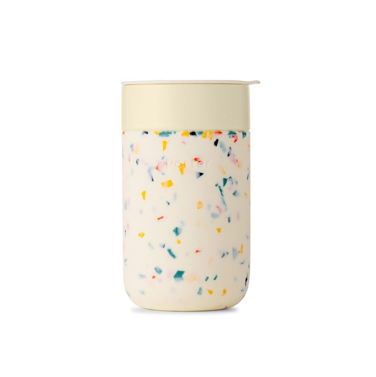 Porter Ceramic Mug Terrazzo 480ml - Cream
