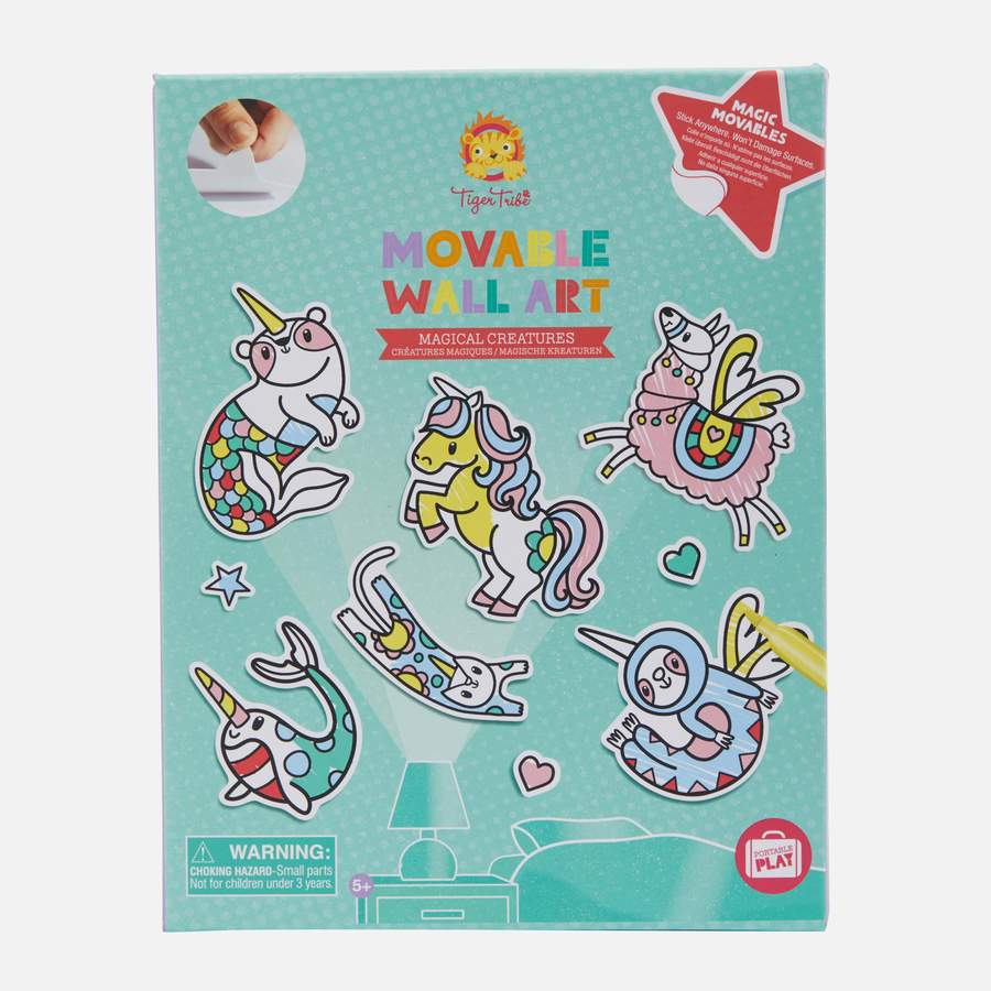 Tiger Tribe Movable Wall Art - Magical Creatures