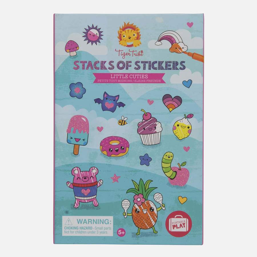 Tiger Tribe Stacks of Stickers - Little Cuties