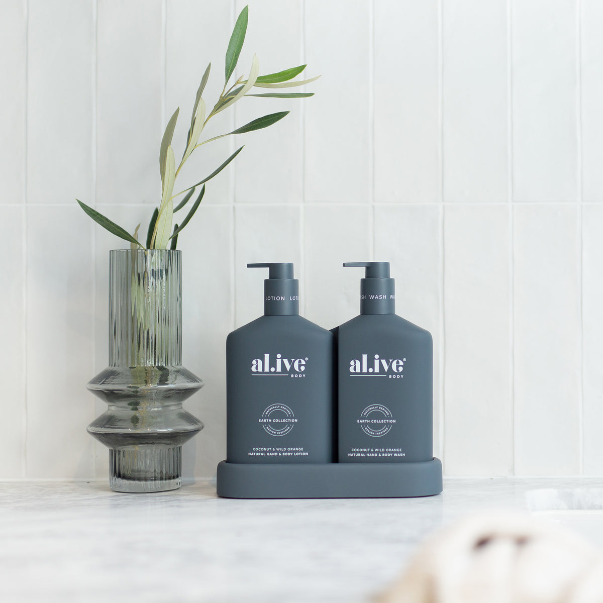 Alive Body Wash & Lotion Duo - Coconut & Wild Orange