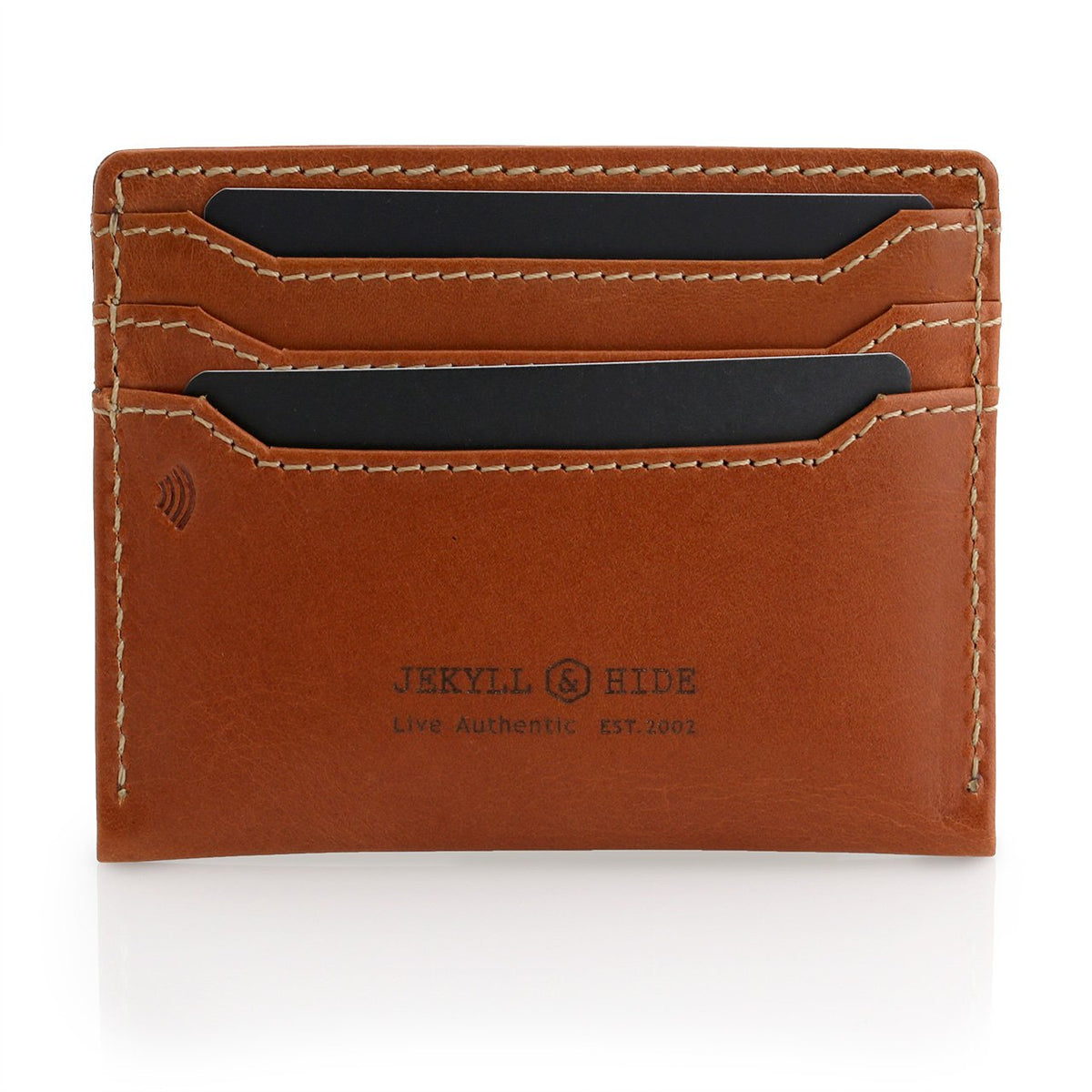 Jekyll and Hide Roma Card Holder - Tan