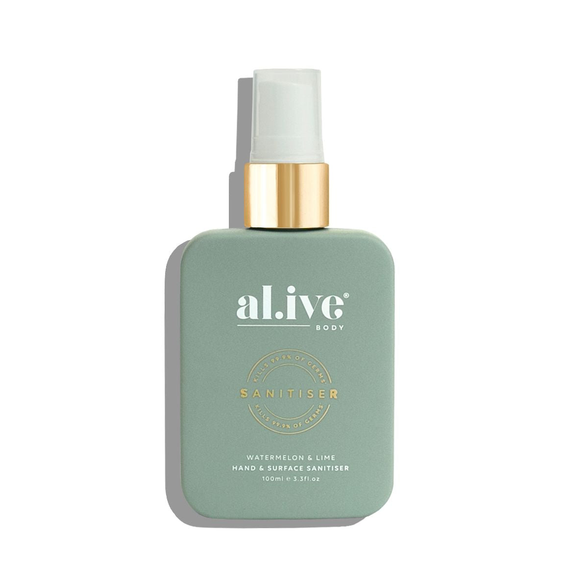 Alive Body Hand & Surface Sanitiser Spray - Watermelon & Lime