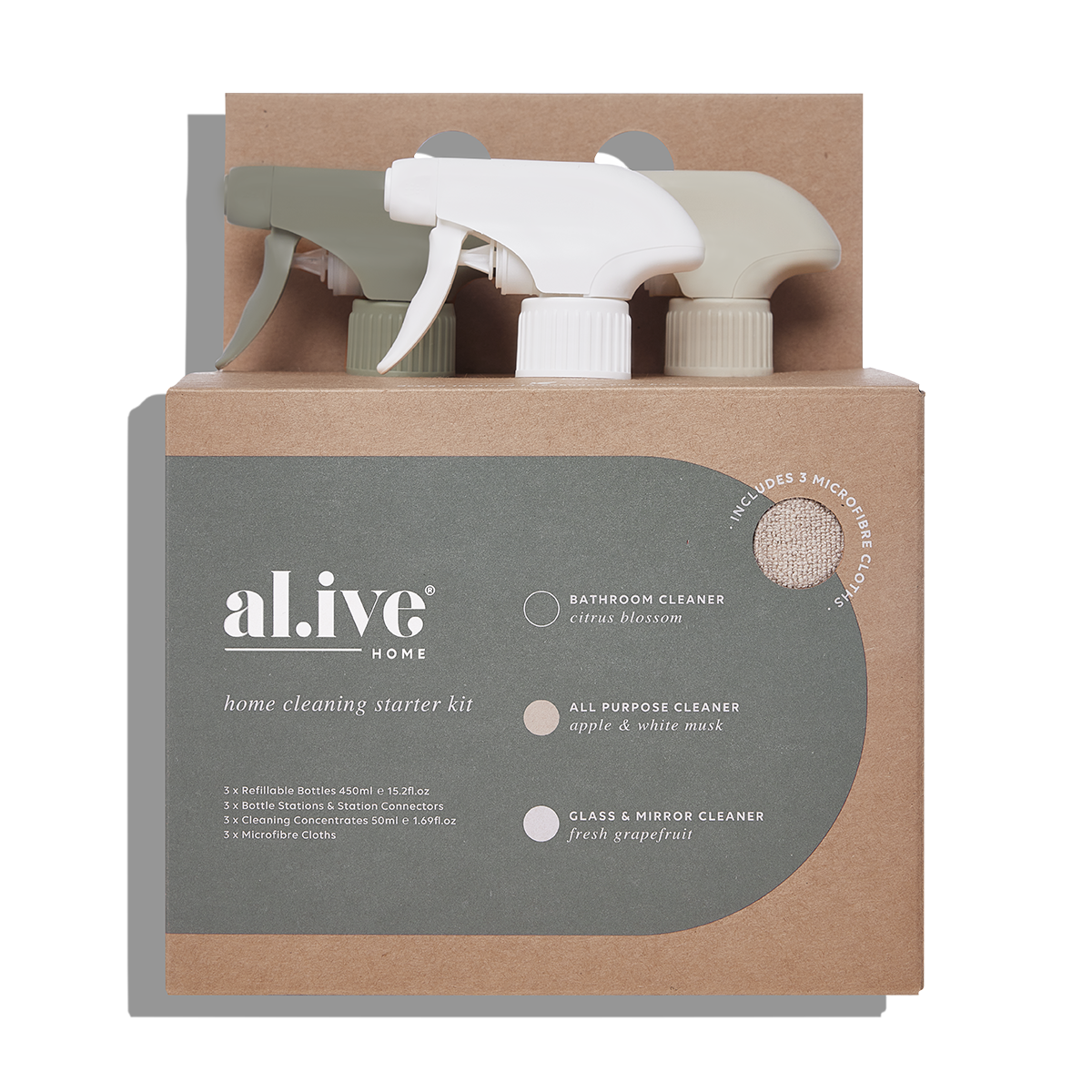 ALIVE BODY HOME CLEANING STARTER KIT