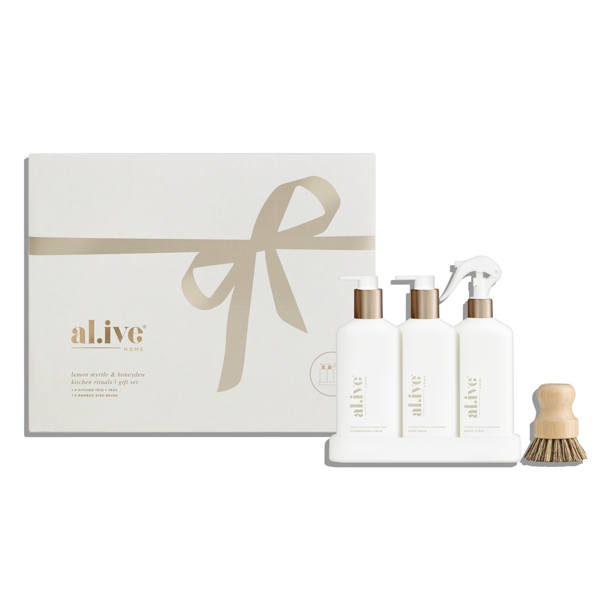 Alive Body Kitchen Rituals Gift Set - Lemon Myrtle &amp; Honeydew