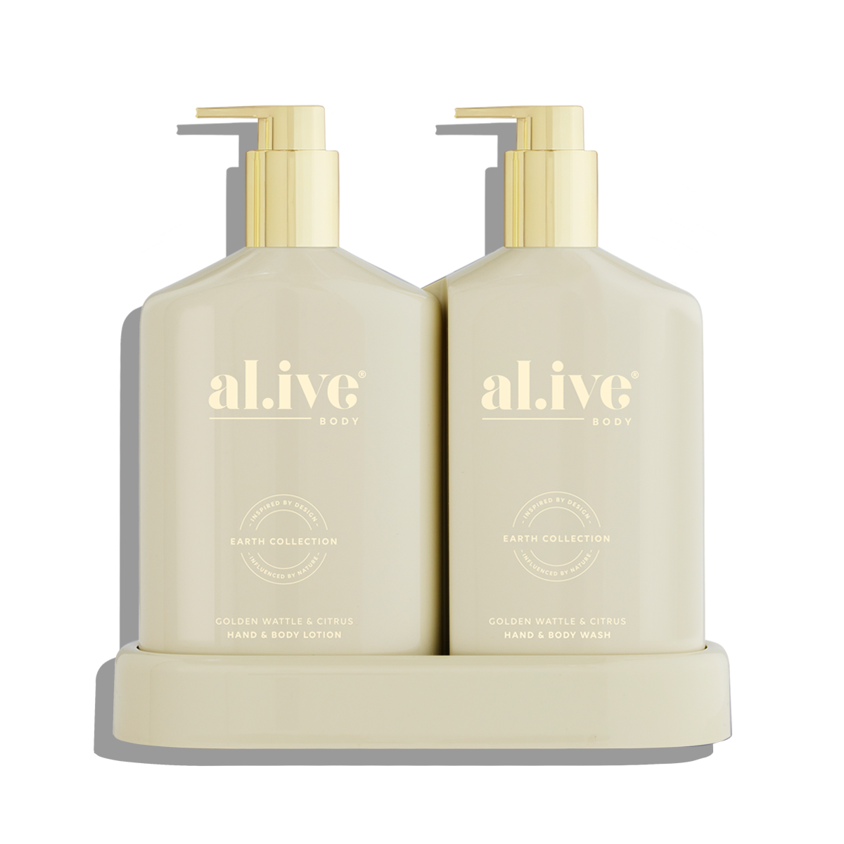 Alive Body Wash & Lotion Duo - Golden Wattle & Citrus