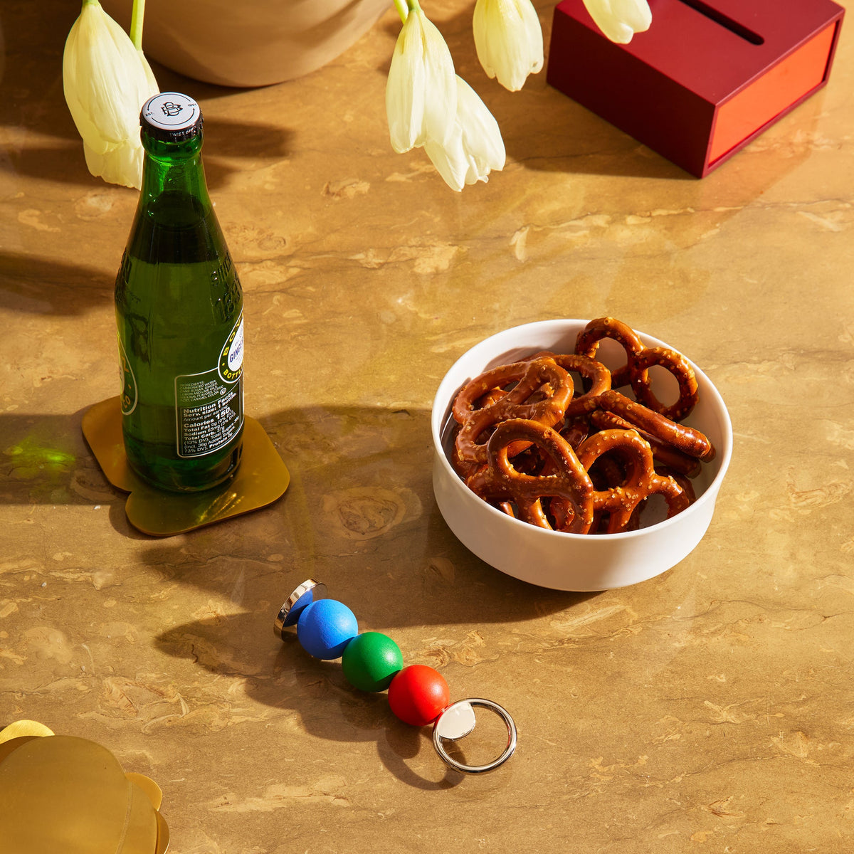 Areaware Abaco Bottle Opener - Red Green Blue