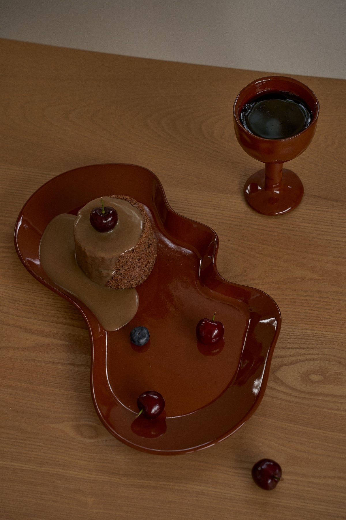 Black Blaze Drift Tray - Rust