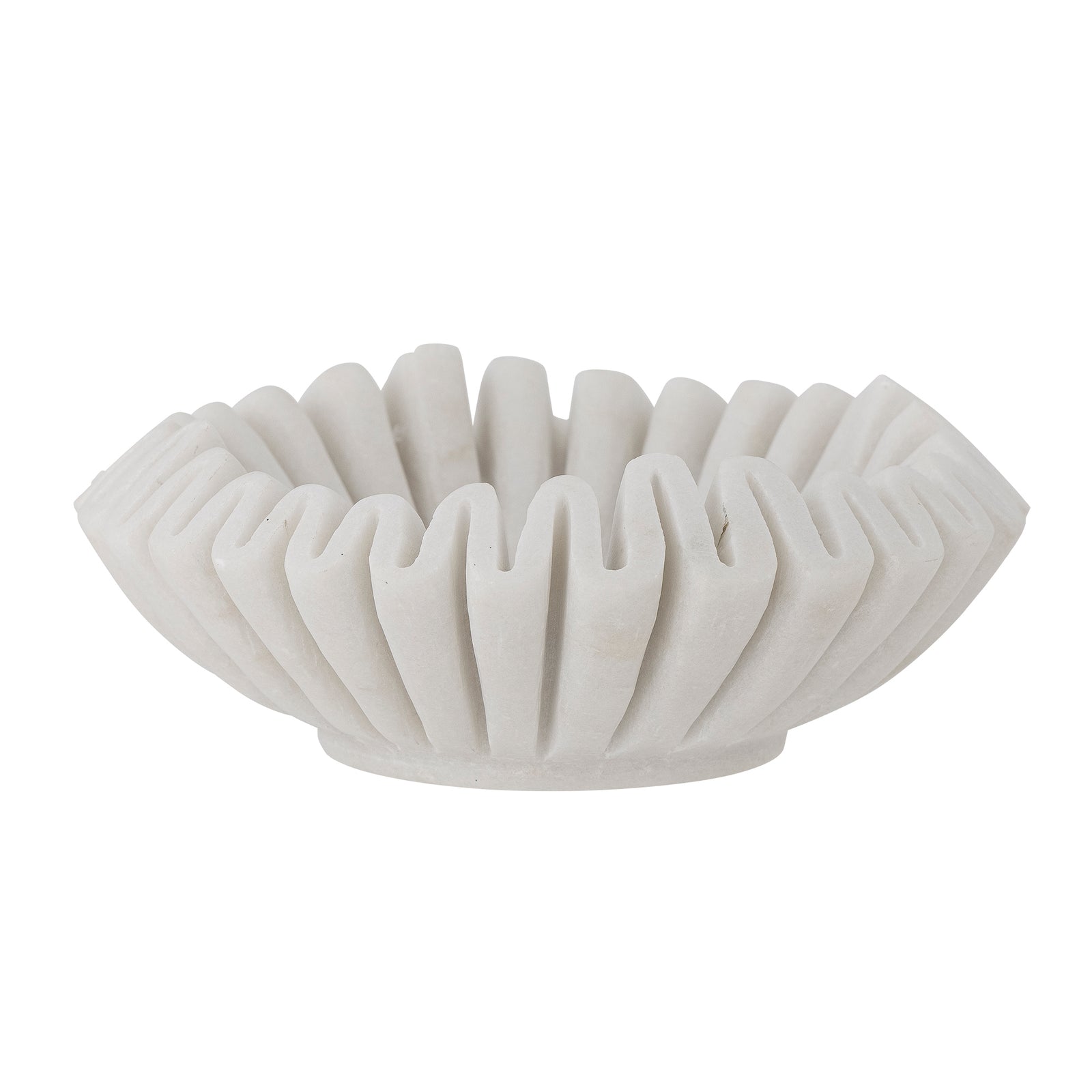 Bloomingville Harmonia White Marble Bowl