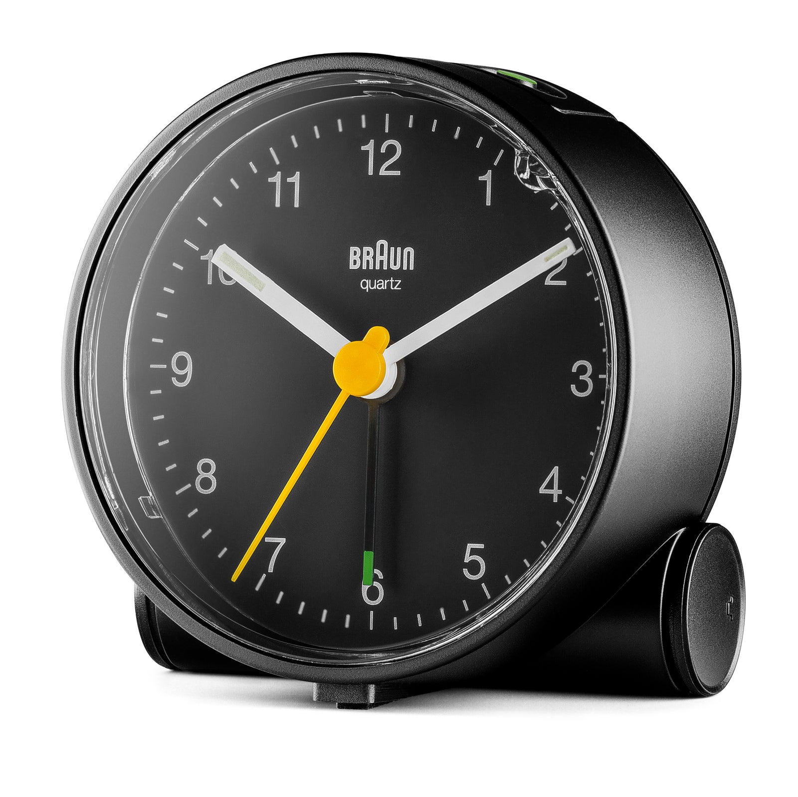 Braun BC01B Classic Analogue Alarm Clock - Black