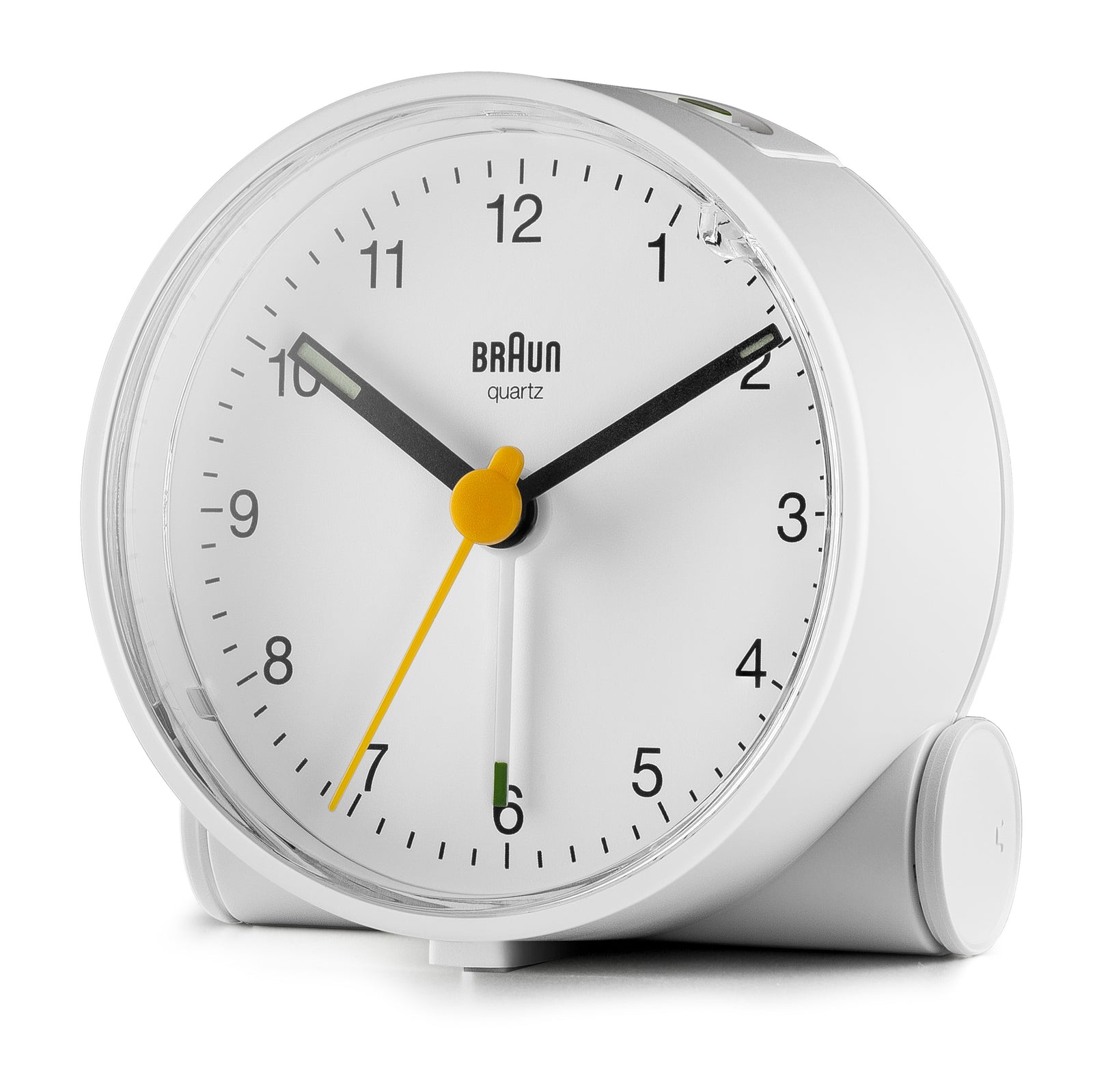 Braun BC01W Classic Analogue Alarm Clock - White