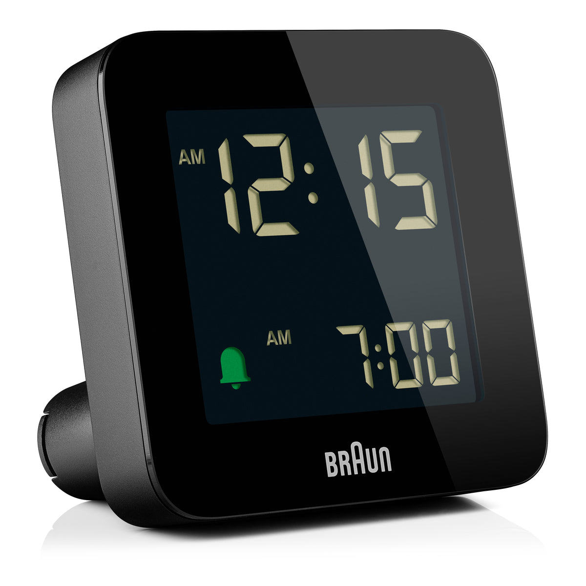 Braun BC09B Digital Alarm Clock - Black