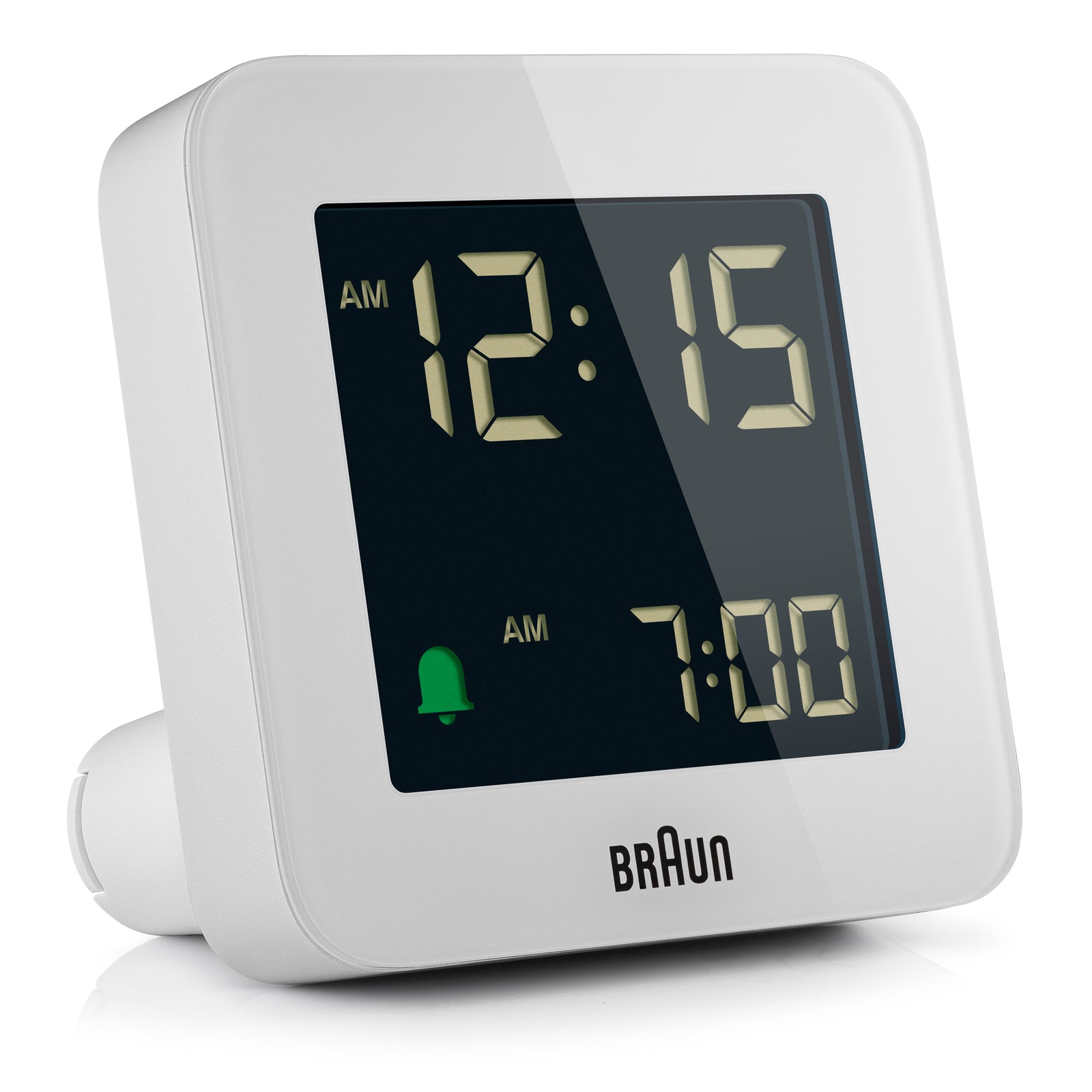 Braun BC09W Digital Alarm Clock - White