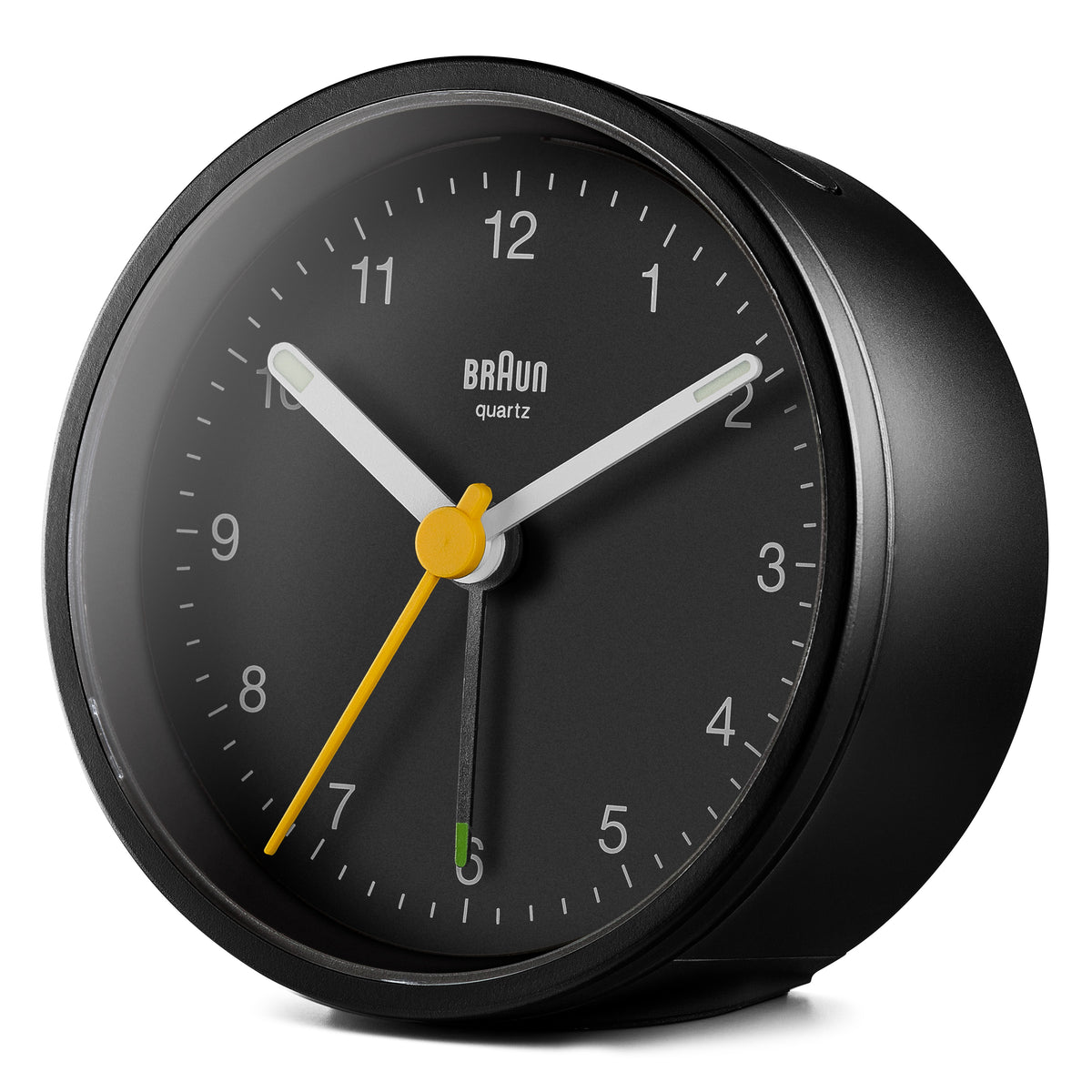 Braun BC12B Classic Analogue Alarm Clock - Black