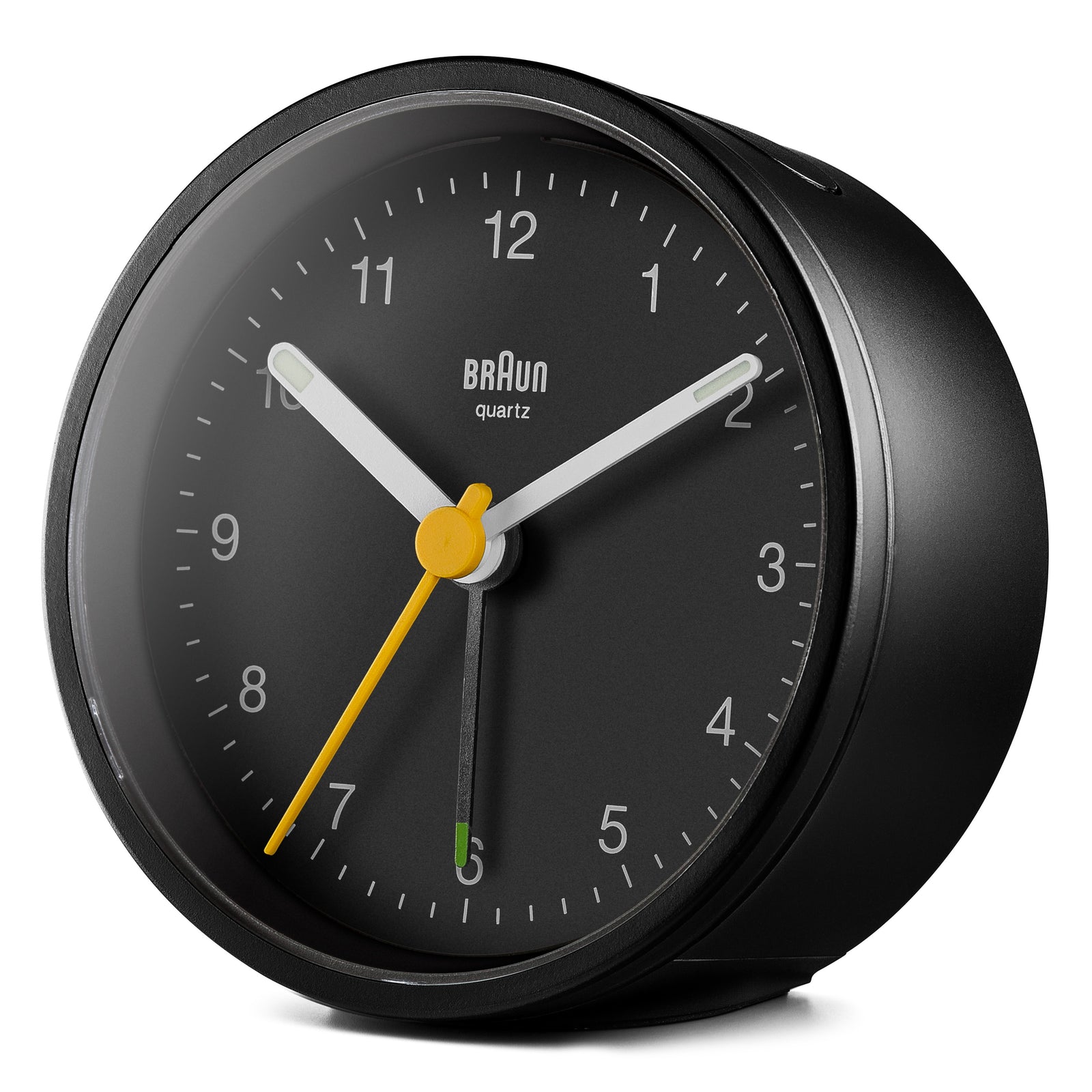 Braun BC12B Classic Analogue Alarm Clock - Black