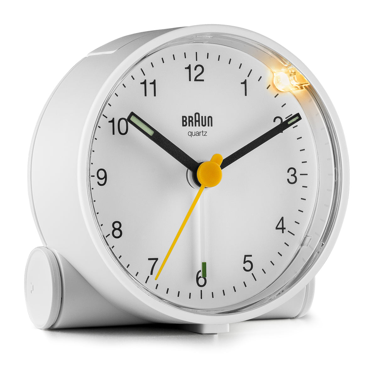 Braun BC01W Classic Analogue Alarm Clock - White