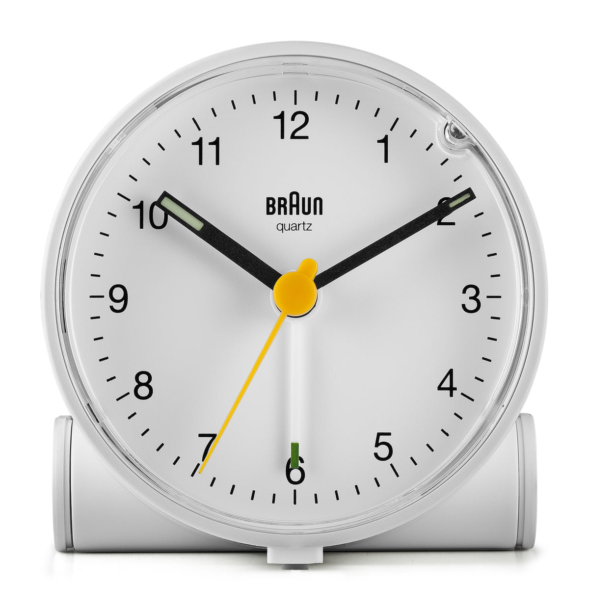 Braun BC01W Classic Analogue Alarm Clock - White