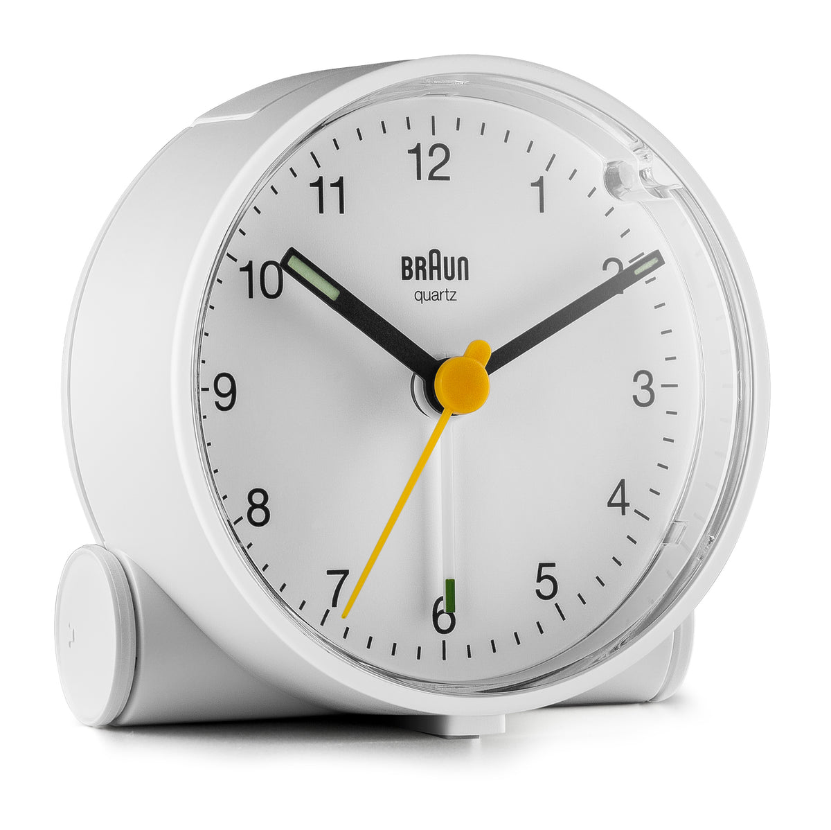 Braun BC01W Classic Analogue Alarm Clock - White