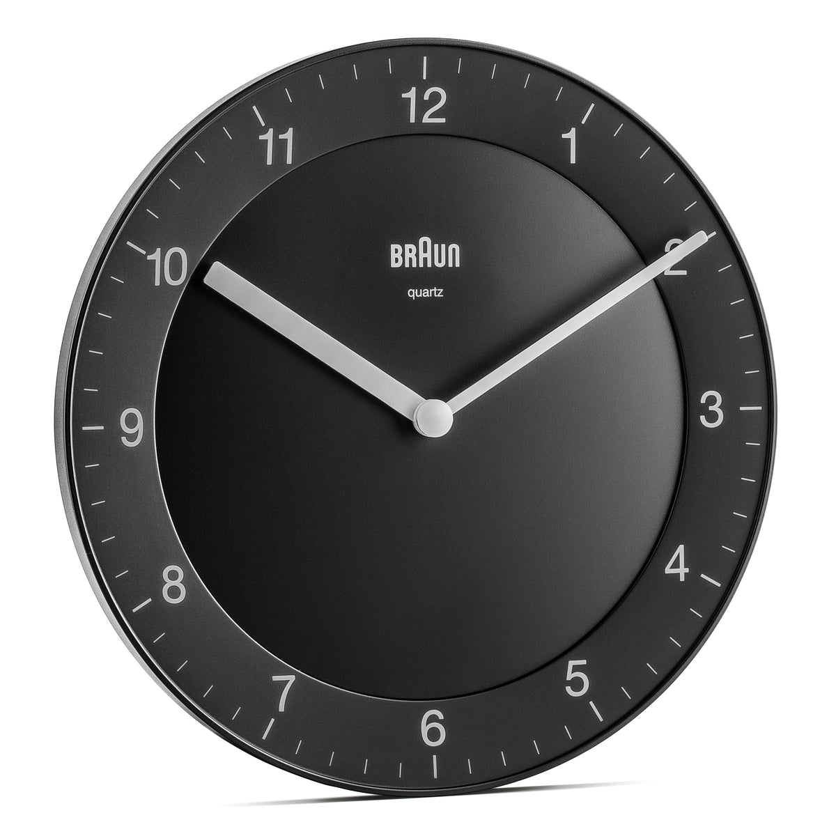 Braun BC06B Classic Analogue Wall Clock - Black