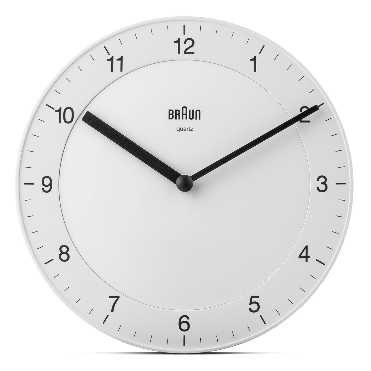 Braun BC06W Classic Analogue Wall Clock - White