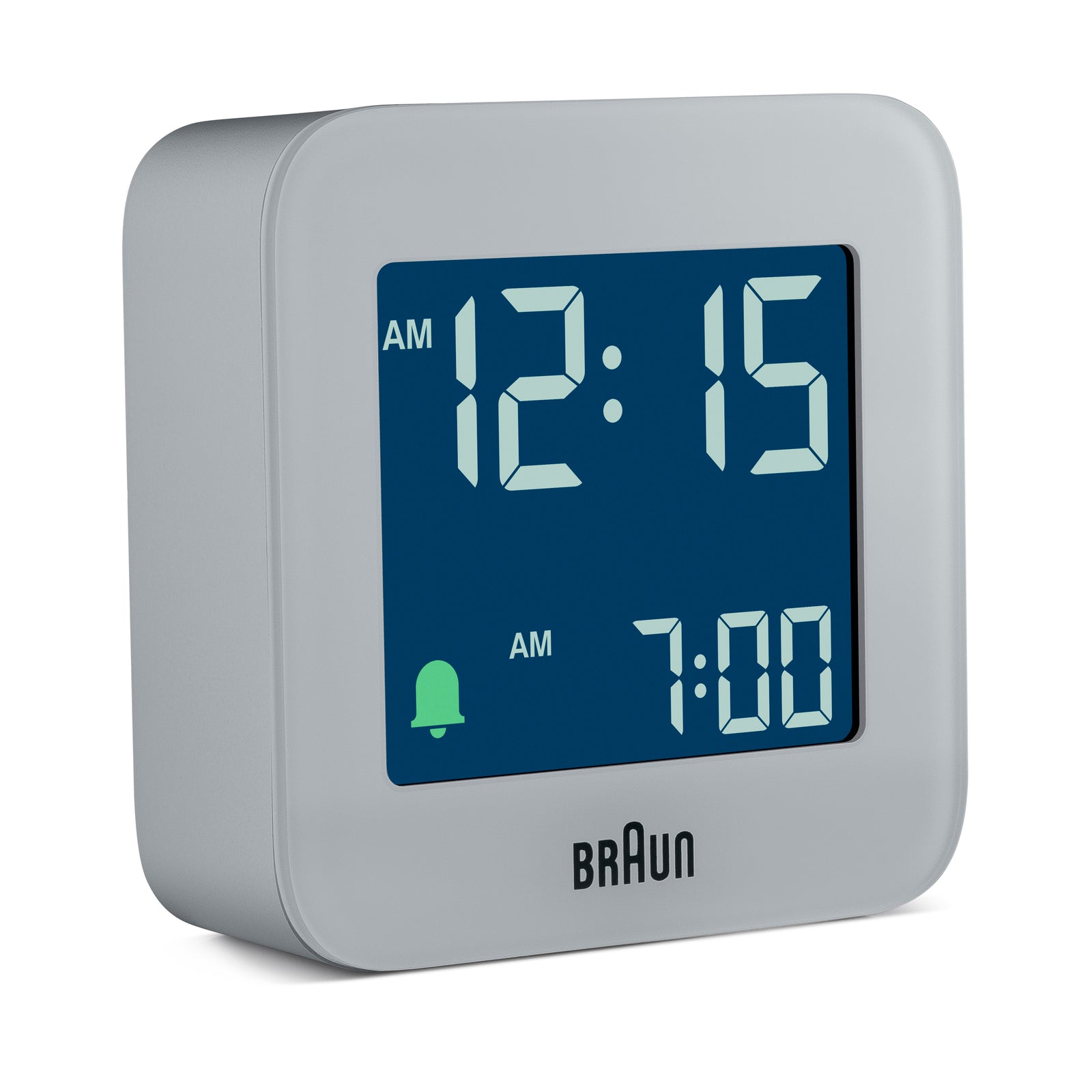 Braun BC08W Digital Travel Alarm Clock - White