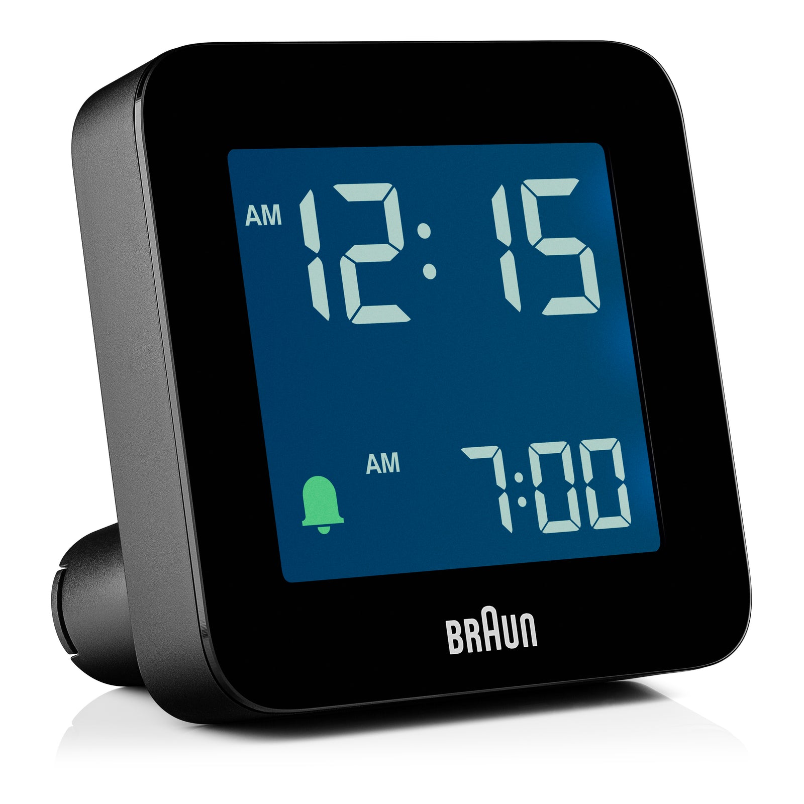 Braun BC09B Digital Alarm Clock - Black