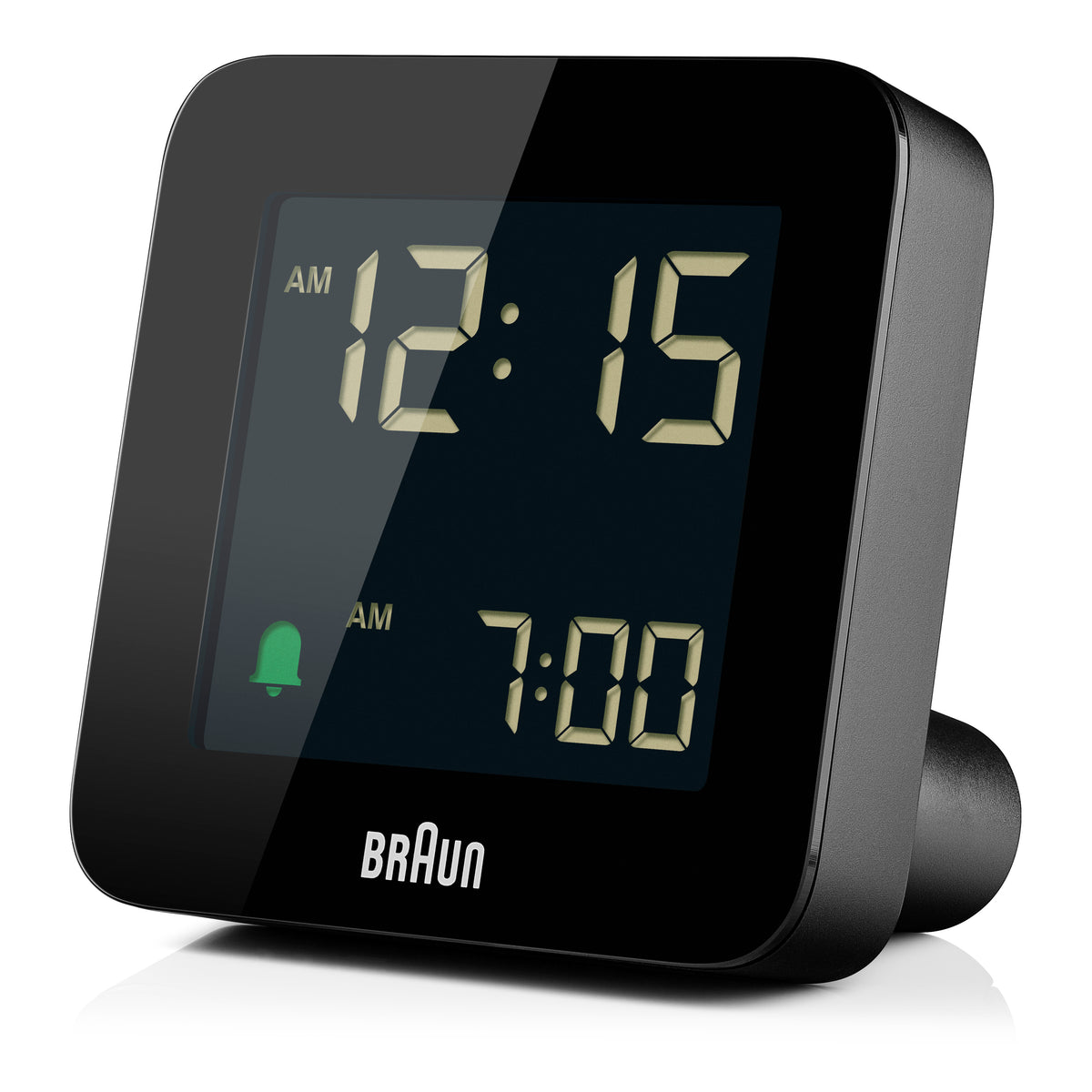 Braun BC09B Digital Alarm Clock - Black