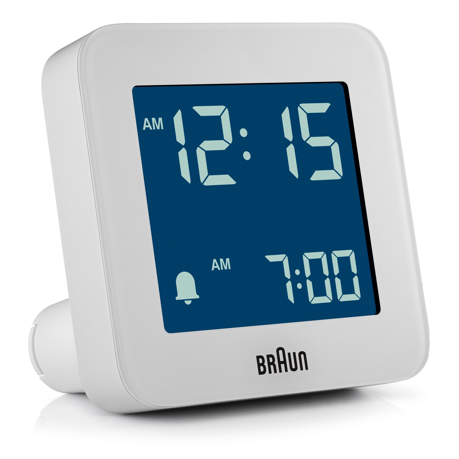 Braun BC09W Digital Alarm Clock - White